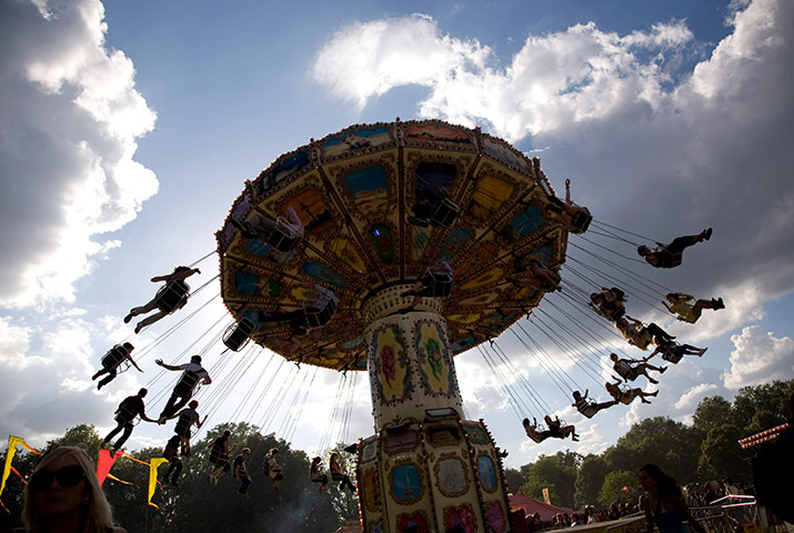 24 hours in pictures: London, UK: The Lovebox Weekender festival in Victoria Park
