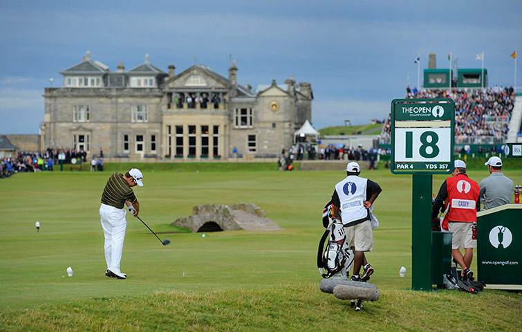 sport: Open Golf day four