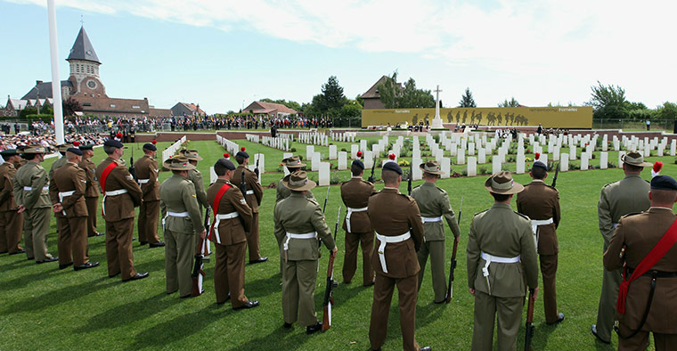 Fromelles: Opening Of Fromelles Military Cemetery And Reburial Of The 250th Soldier
