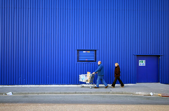 In pictures: blue: Big box retail