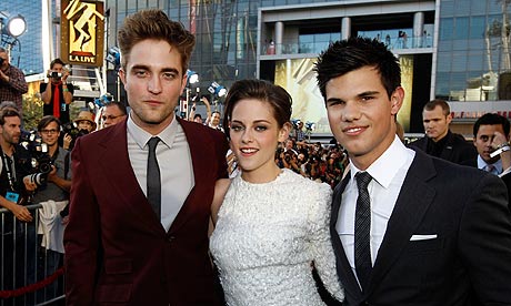 Robert Pattinson, Kristen Stewart, Taylor Lautner