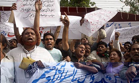 Protests Against the Fake Degree Scandal - AP