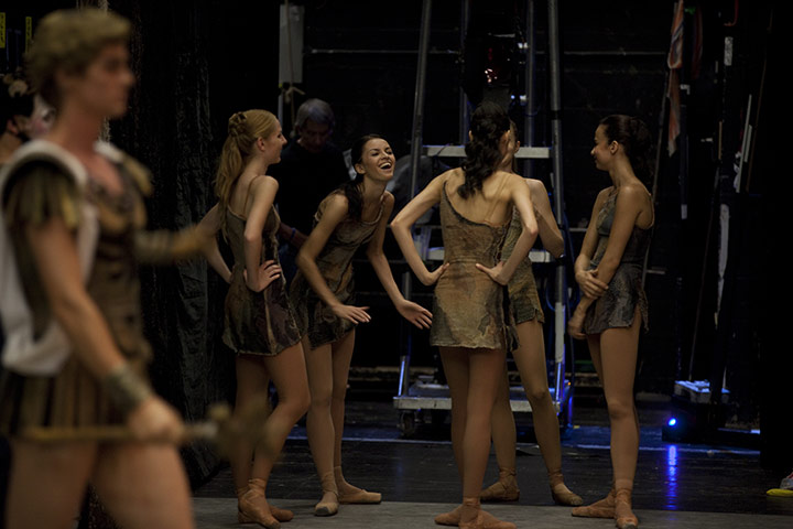 Bolshoi backstage: Rehearsals for Spartacus at the Royal Opera House, Covent Garden