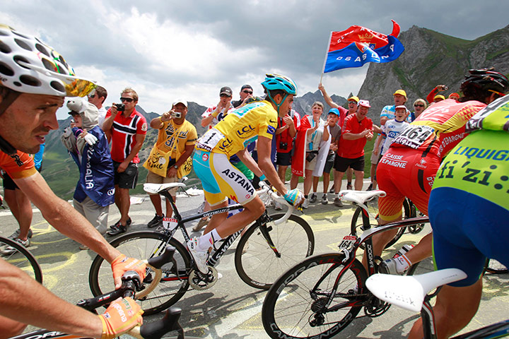 sport: Alberto Contador, Samuel Sanchez