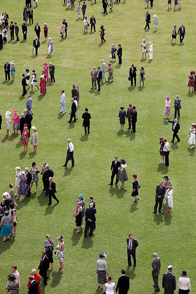 24 hours in pictures: Buckingham Palace garden party