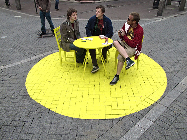 Face Hunter: A participative art installation in downtown Reykjavik