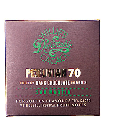 The test…Dark chocolate: chocolate