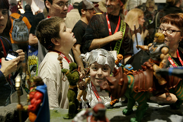 Comic Con: Comic Book And Animation Fans Flock To Comic-Con