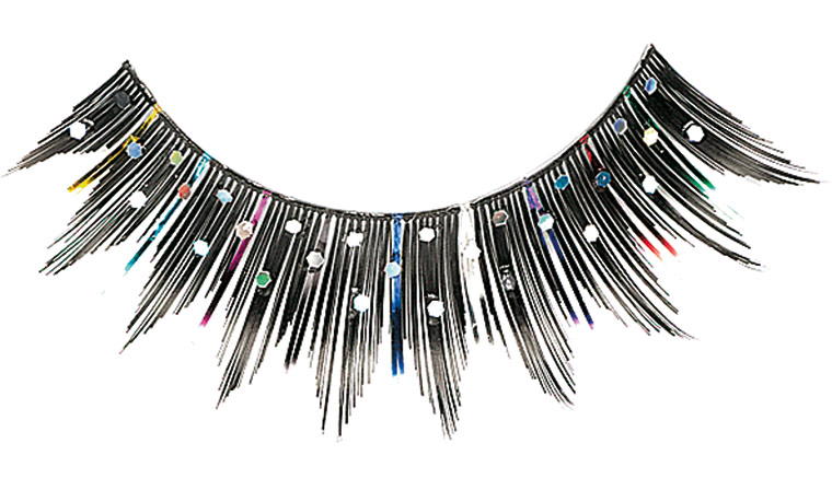 Lauren Luke: Eyelashes: False eyelashes: Models own