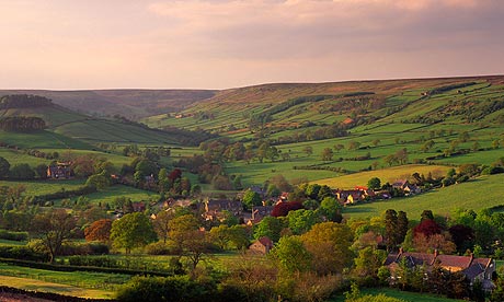 Rosedale Abbey village Rural life has its advantages. Photograph: Alamy