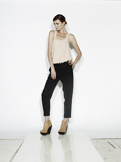 Line-up: Taupe and Black for Line-up