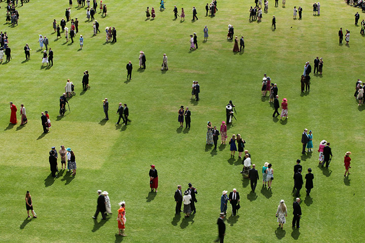24 hours: Queen Elizabeth II Hosts A Tea Party At Buckingham Palace