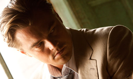 Leonardo DiCaprio as Dom Cobb in Inception