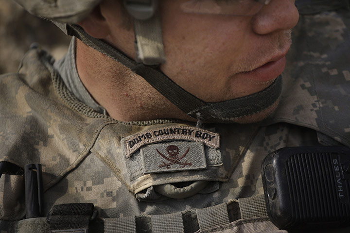 Afghanistan: 7 November 2009: A US soldier from the 2nd Battalion