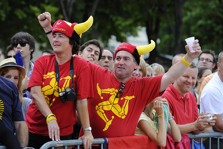 Tom Jenkins at the Tour: Isle of Man fans