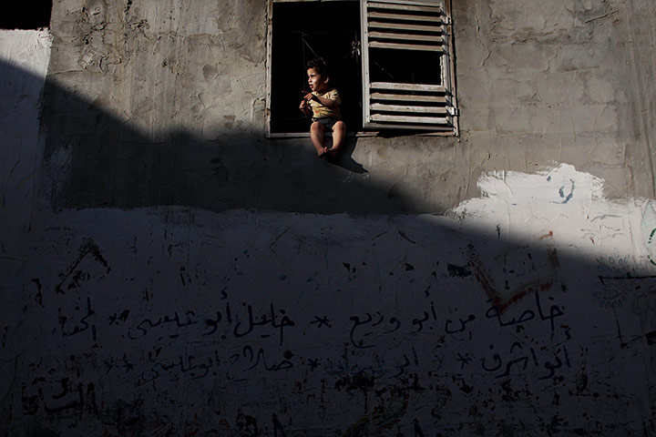 24 hours in pictures: Shati refugee camp in Gaza City