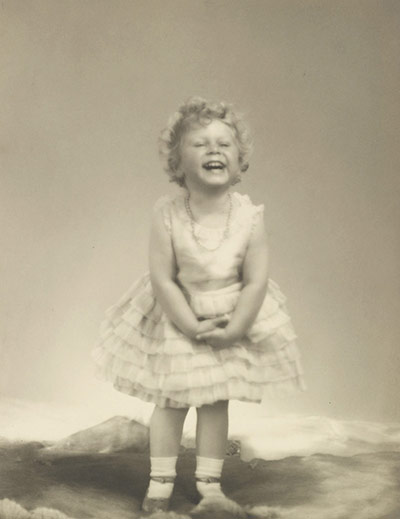 Flickr: Princess Elizabeth (now The Queen) laughing, 5 July 1928