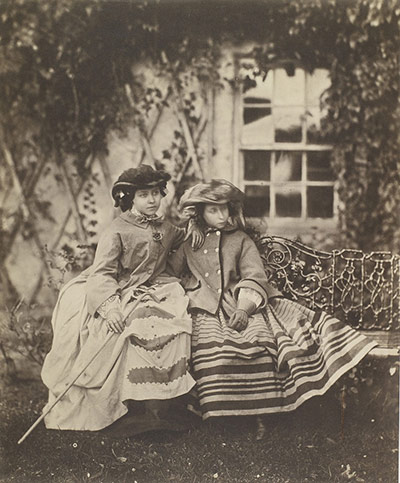 Flickr: The Princess Royal and Princess Alice, Osborne, 1855, by Roger Fenton