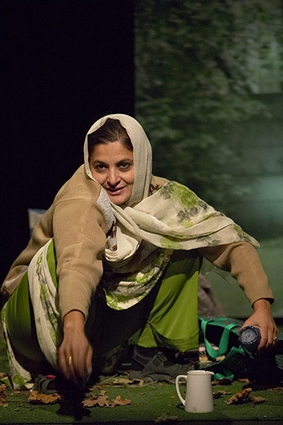 Tamasha Theatre Company: Sudha Bhuchar in Sweet Cider by Em Hussain in 2008