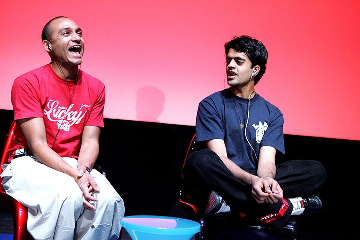 Tamasha Theatre Company: Chris Ryman and Divian Ladwa in The Trouble with Asian Men