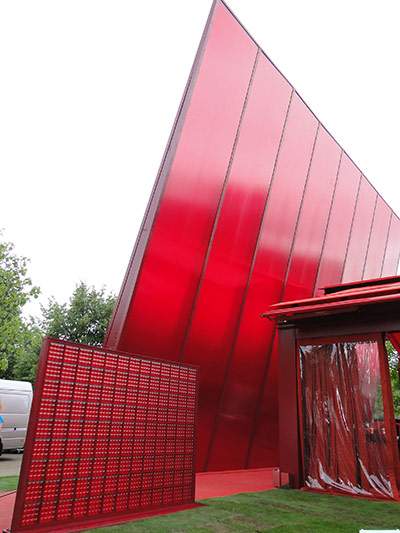 Angles: Jean Nouvel's Serpentine pavillion