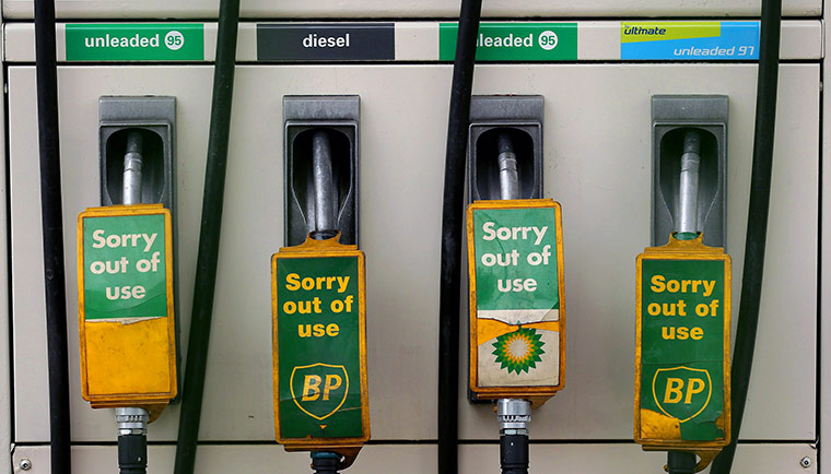 Greenpeace BP protest: greenpeace close bp petrol stations in oil spill protests