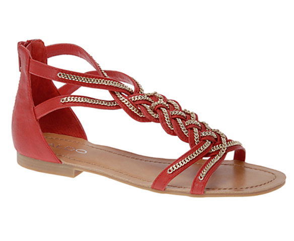 Holiday fashion: Aldo sandals