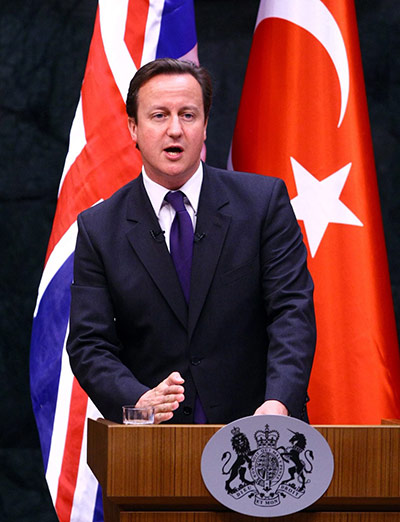 David Cameron on tour: 27 July: David Cameron in Turkey
