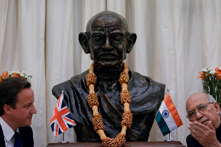 Cameron in India: prime minister david cameron makes official visit to india