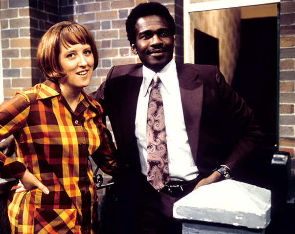 character actors: Love Thy Neighbour  - Kate Williams, Rudolph Walker 