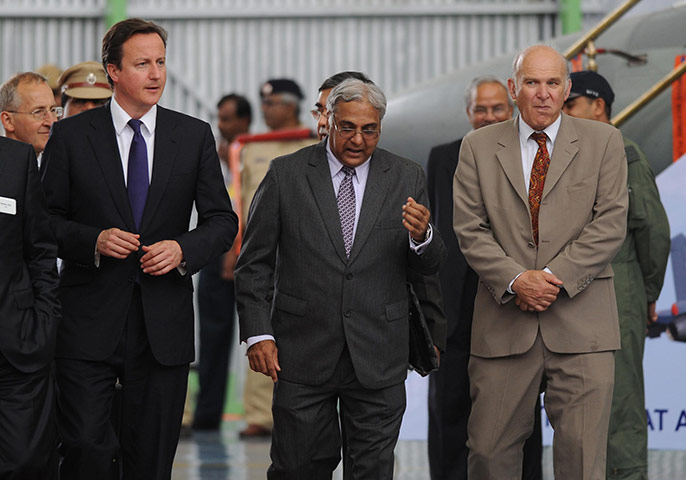 Coalition on tour: Cameron in India