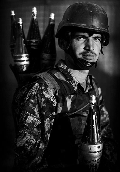 Afghan National soldiers: Afghan National Army soldier Aijad, an ethnic Tajik from Badakshan