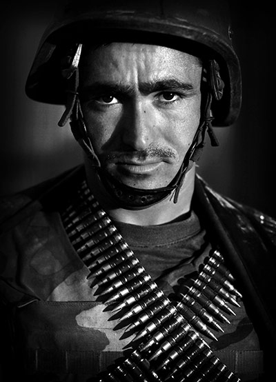 Afghan National soldiers: Afghan National Army soldier Mullah Assan, an ethnic  Turkmeni from Jozjan