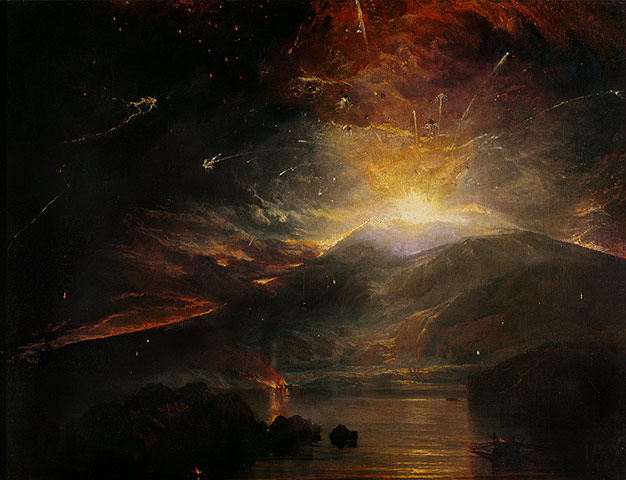 Volcano exhibition: The Eruption of the Soufriere Mountains in the Island of St. Vincent