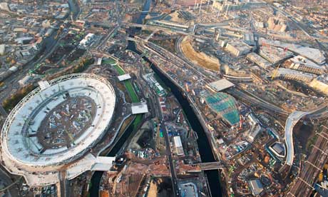 London 2012 Olympics Map. The London 2012 Olympic Park.