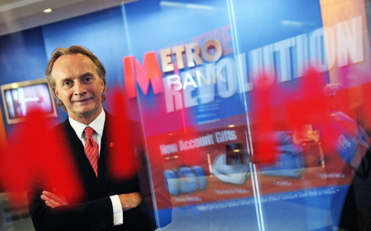 Metro Bank: The chairman of Metro Bank, Anthony Thomson