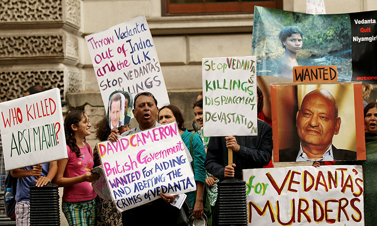 week in business: Vedanta protest