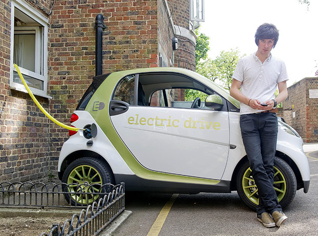 Smart Electric Drive: Charging Smart car