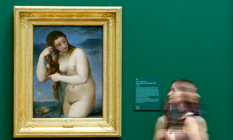 titian venus anadyomene