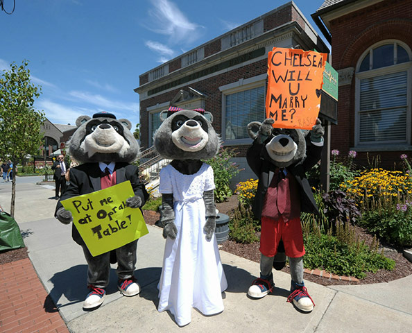 Chelsea Clinton wedding : Chelsea Clinton wedding in Rhinebeck, New York State