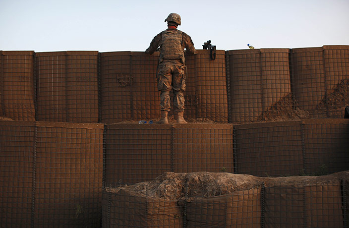 24 hours in pictures: Combat Outpost Ware, Arghandab Valley, Afghanistan