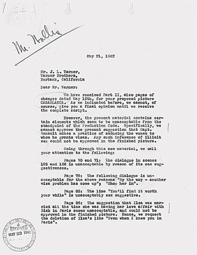 Rejection letters: Rejection letters