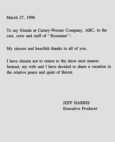 Rejection letters: Rejection letters