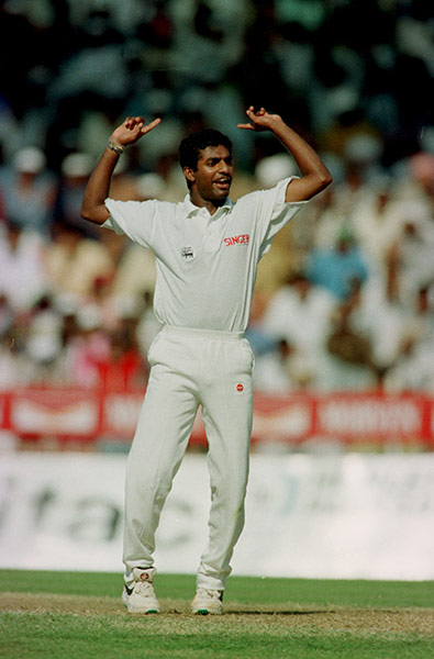 Muttiah Muralitharan: Muttiah Muraltharan in 1997