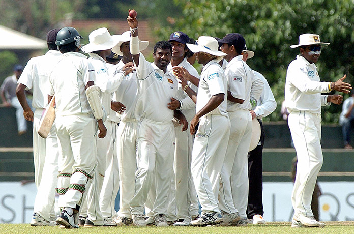 Muttiah Muralitharan: Sri Lankan cricketer Muttiah Muralithara gets his 700th wicket