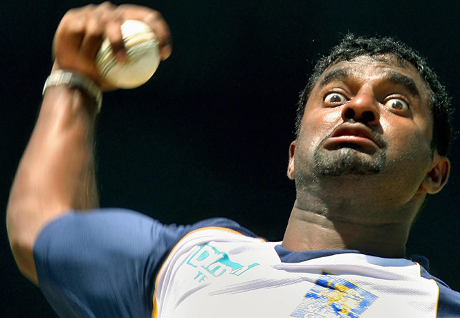 Muttiah Muralitharan: Sri Lankan cricketer Muttiah Muralithara