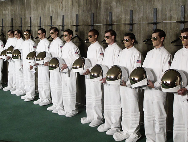 Face hunter: paris: Thom Browne’s fashion show