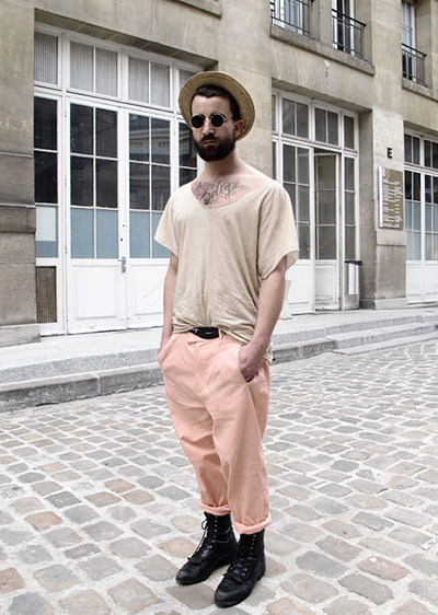 Face hunter: paris: David, 26, blogger in Berlin