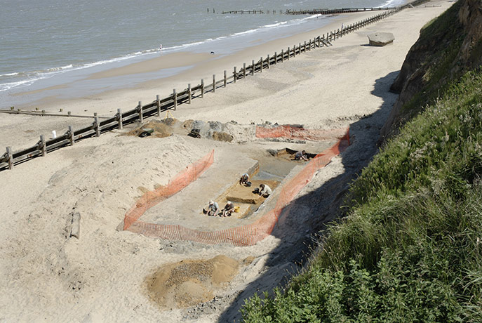 The first Britons: Excavations in progress