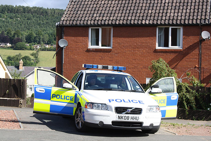 the hunt for raoul moat: Raoul Moat's former girlfriend Yvette Foreman in Rothbury, Northumberland
